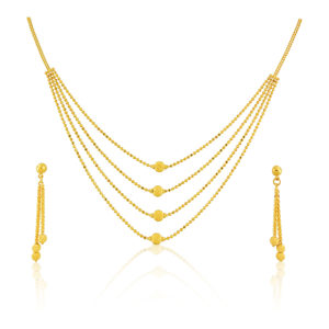 Gold Jewellery Set