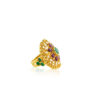 Extravagant Gold Ring with Gemstones