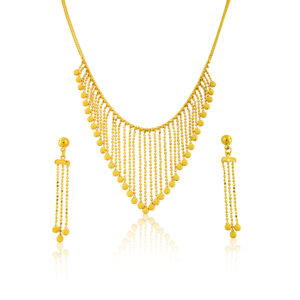 22k Tassel Design Sparkly Set 22.5g