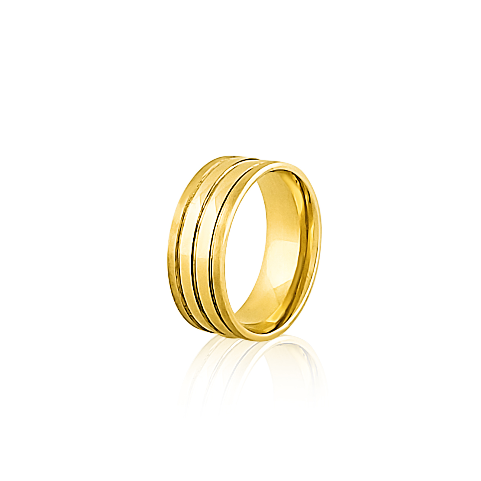 22k Lined Ring 12.5g | OM Jewellers