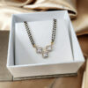 22k mangalsutra containing 3 diamonds