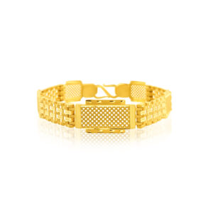 22k Mesh Design Mens Bracelet 21.79g – 19cm