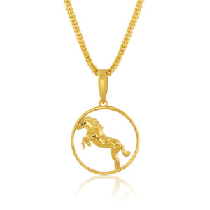 22k Horse Pendant 12g