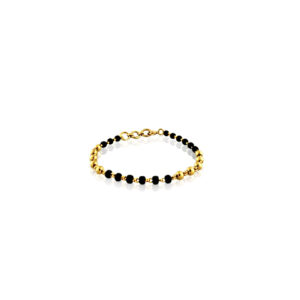 22k Beaded Baby Bracelet 4.8g