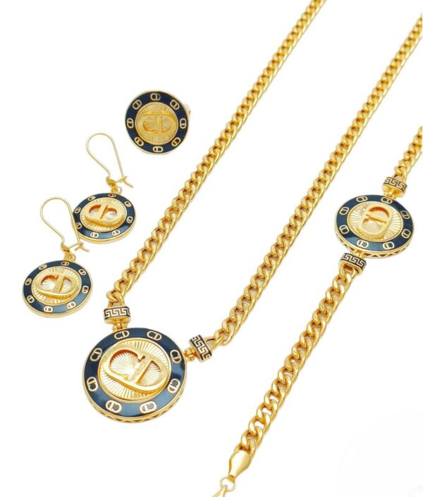 21k Enamel Detail Full Set 44g
