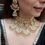 Layered gold jewellery