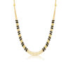 Gold mangalsutra necklace
